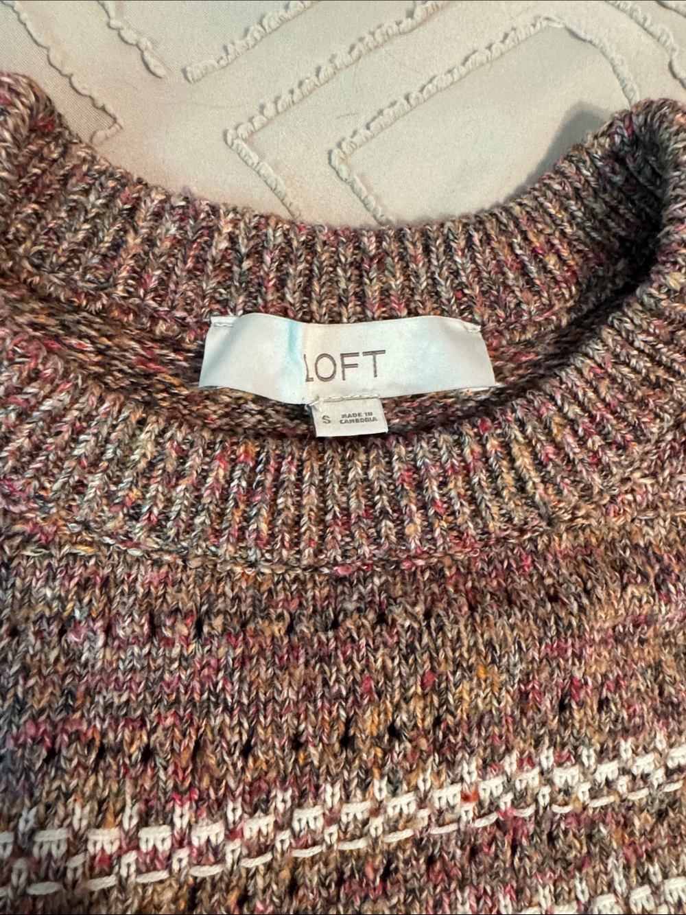 LOFT Cable Knit Sweater Bundle - 2 sweaters - Size S - Picture 3 of 7